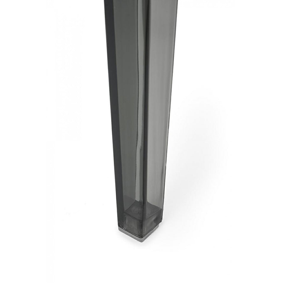 Crystal Dining Chair, Smoke Gray