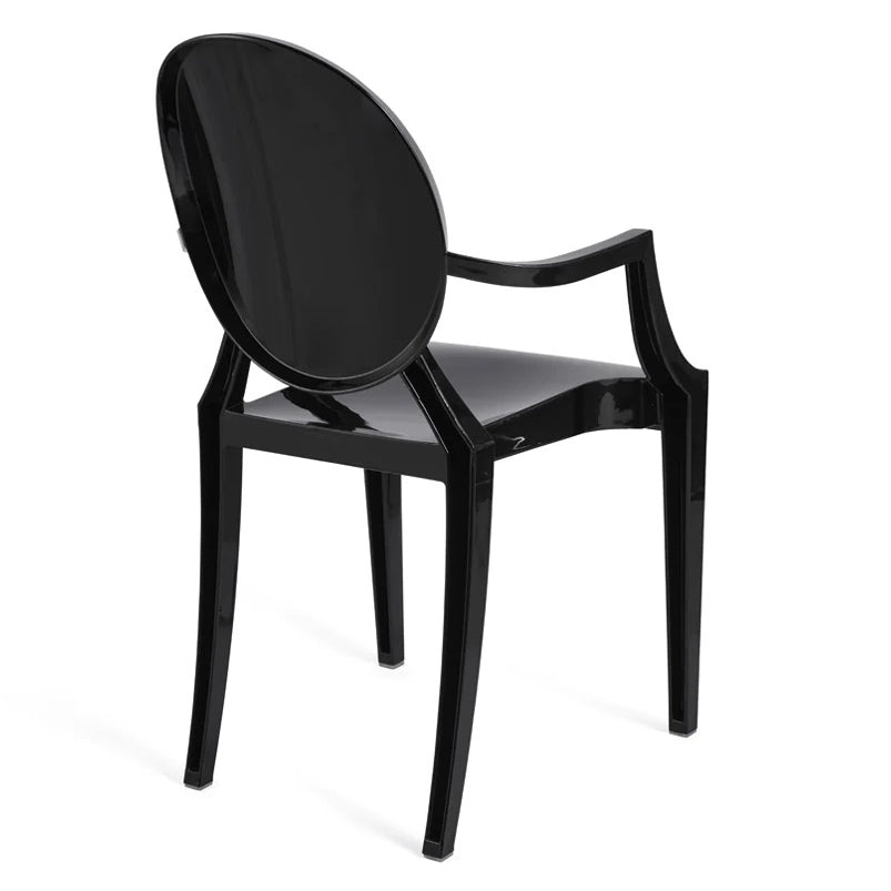 Crystal Armchair, Black
