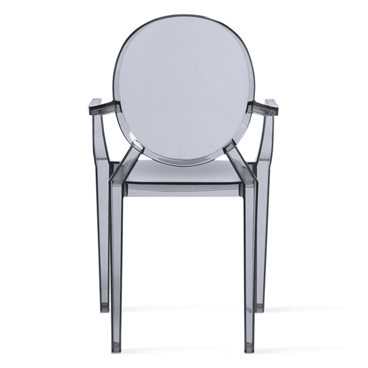 Crystal Armchair, Smoke Gray