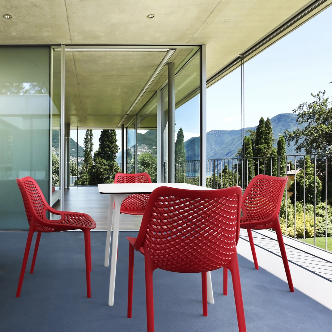 Nami Dining Chair, Red