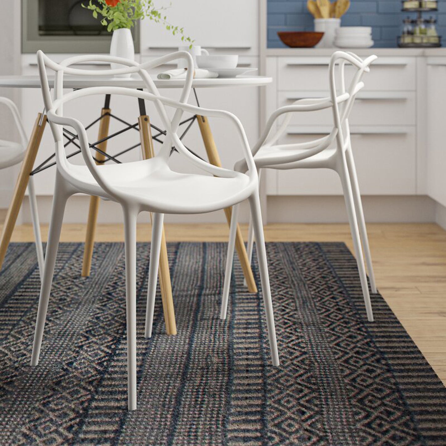 Monte Dining Chair - White
