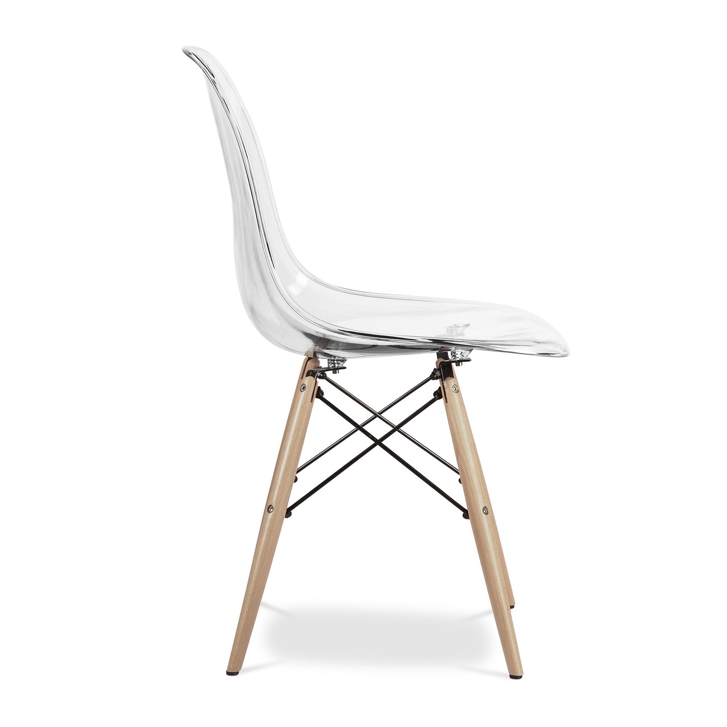Pyramid Dining Chair, Clear