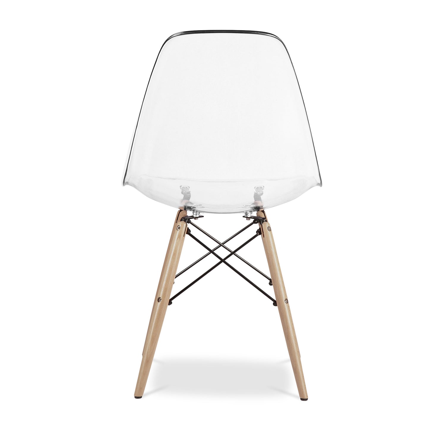 Pyramid Dining Chair, Clear