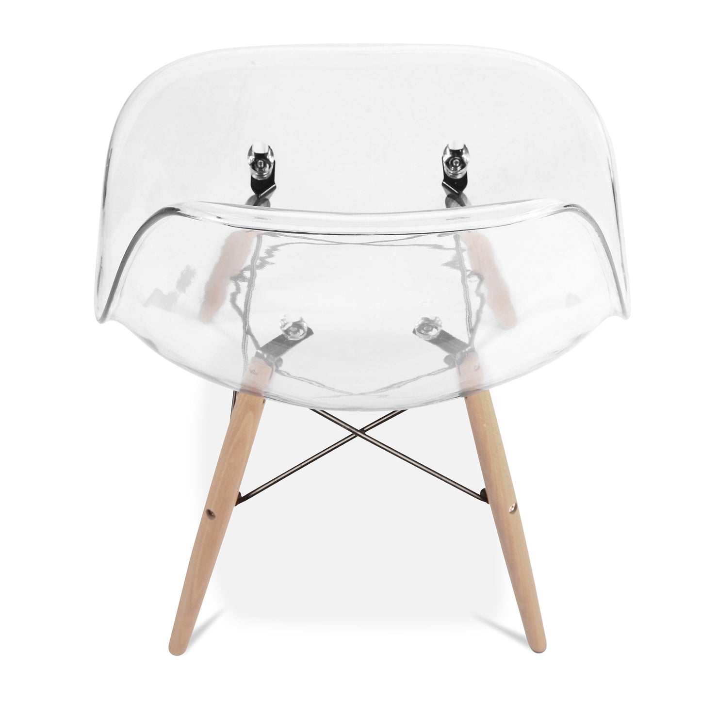 Pyramid Dining Chair, Clear