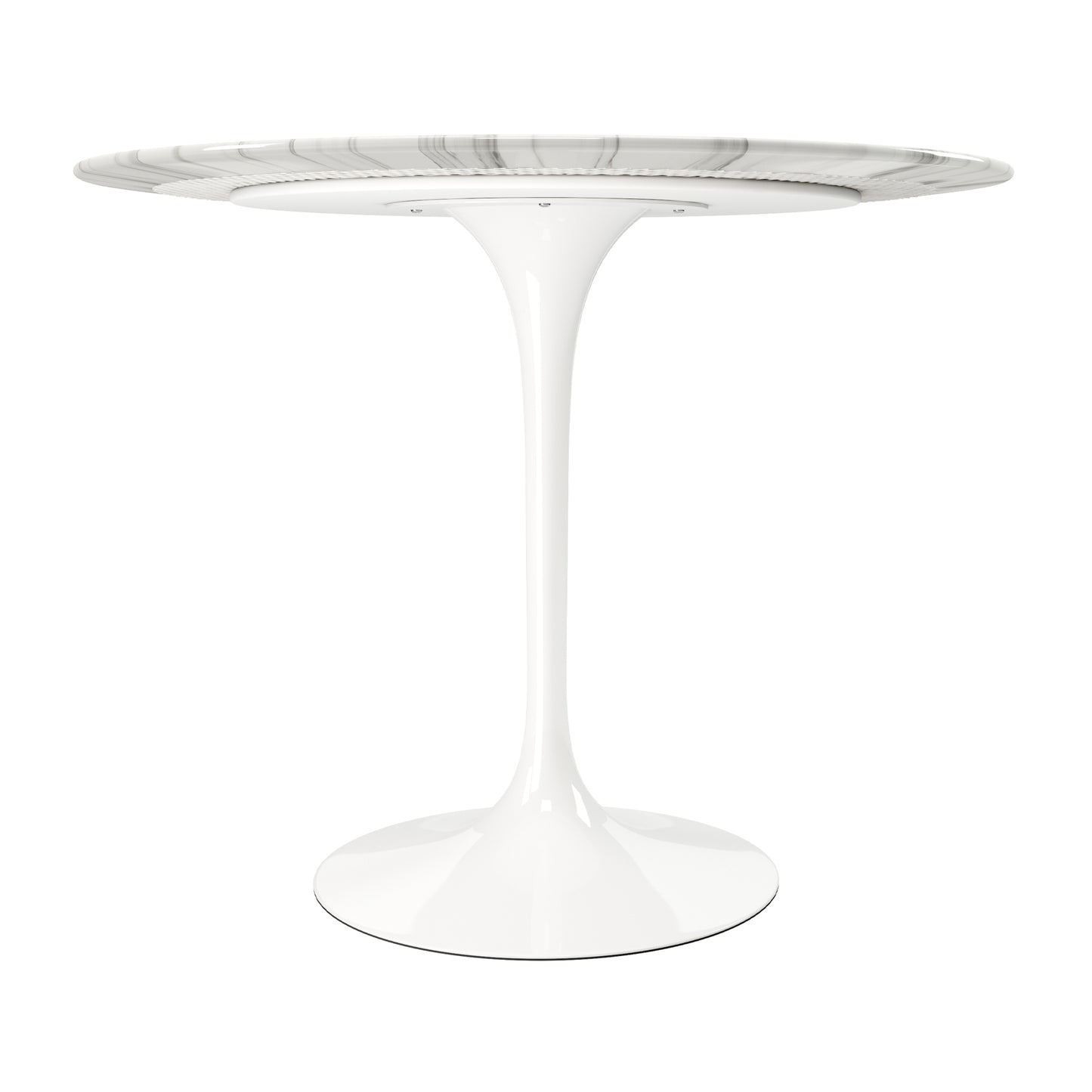 Rose 32" Round Marble Dining Table