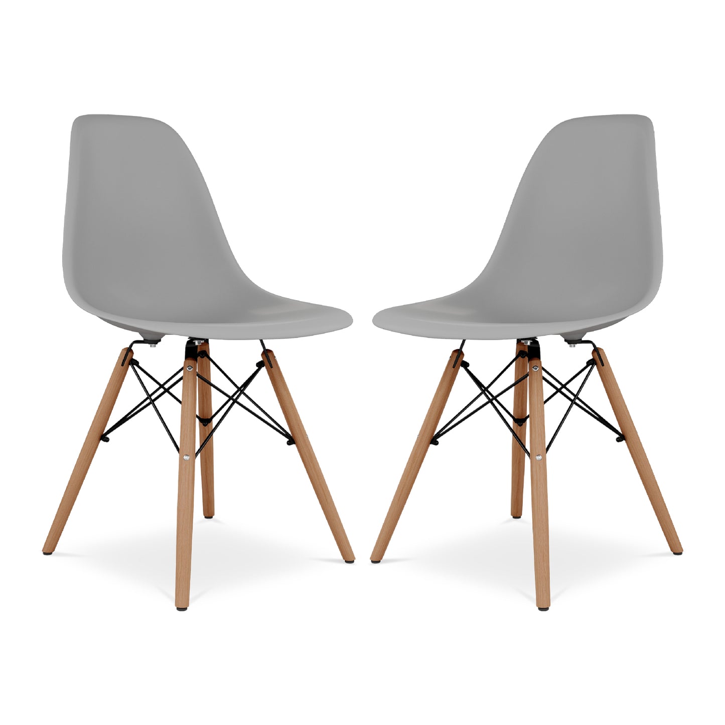 Pyramid Dining Chair, Gray