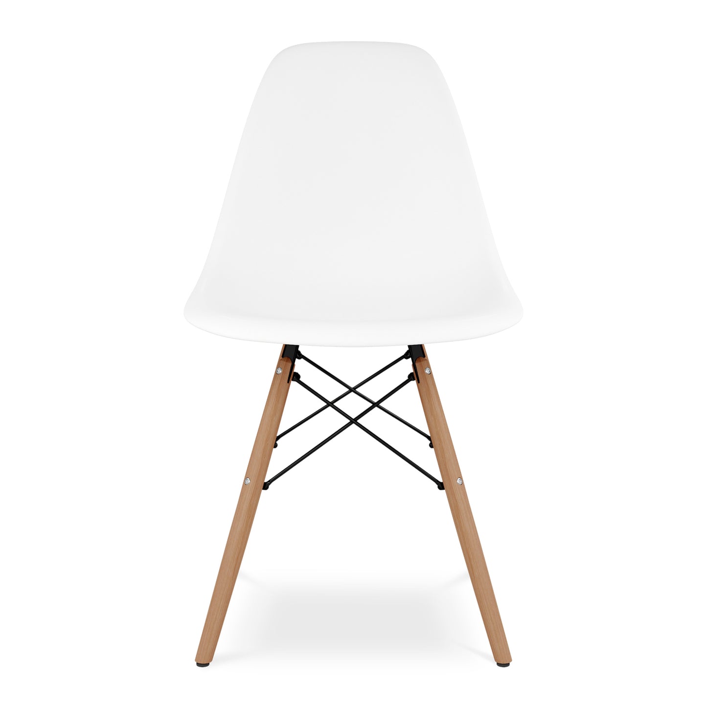 Pyramid Dining Chair, White