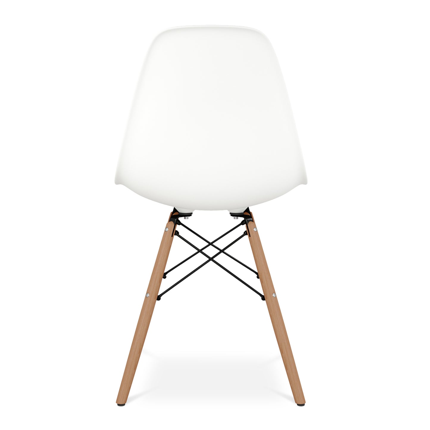 Pyramid Dining Chair, White