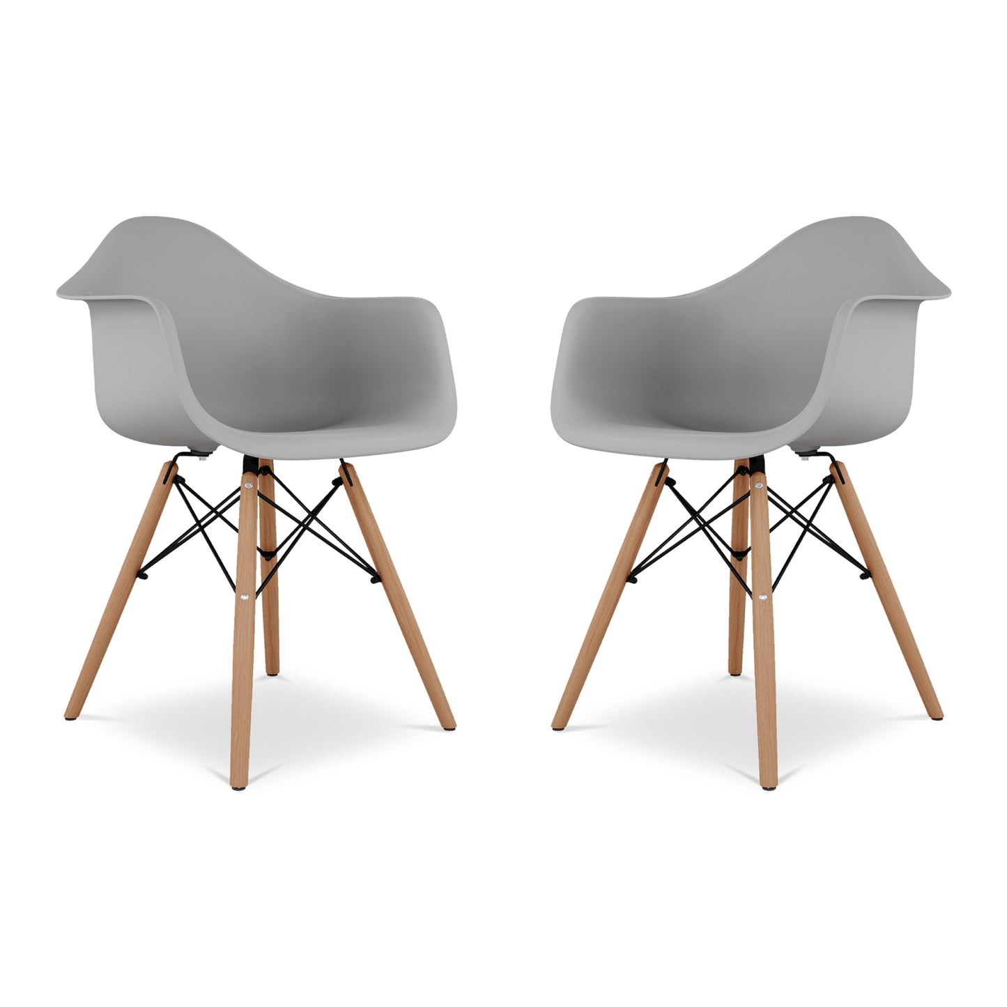 Pyramid Armchair, Gray