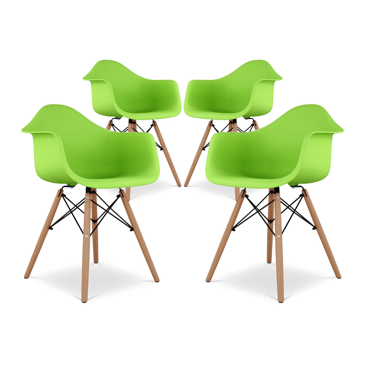 Pyramid Armchair, Green