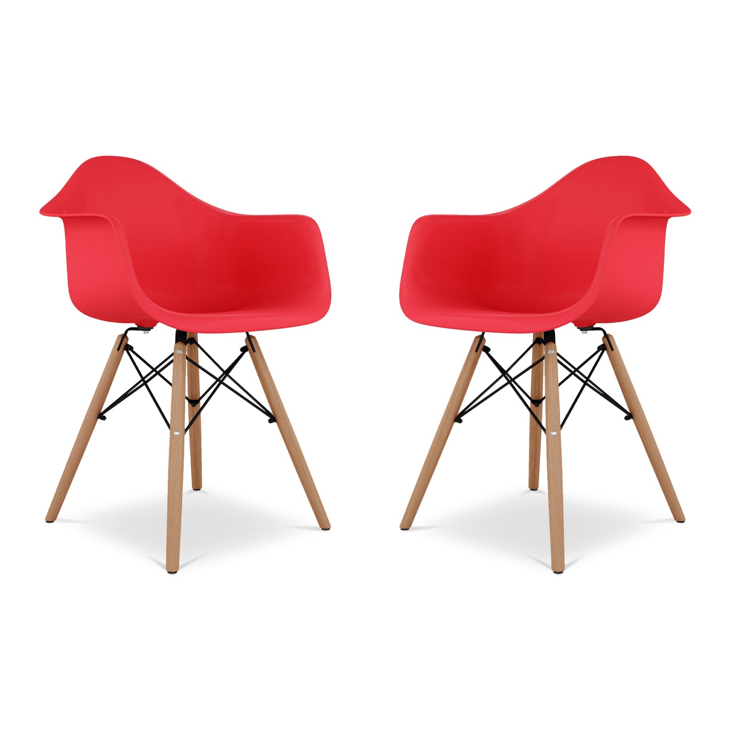 Pyramid Armchair, Red
