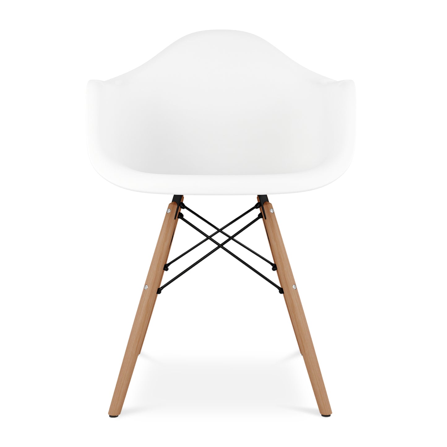 Pyramid Armchair, White