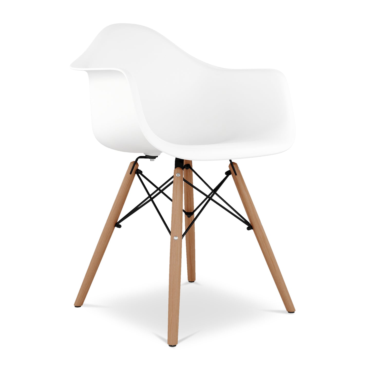 Pyramid Armchair, White