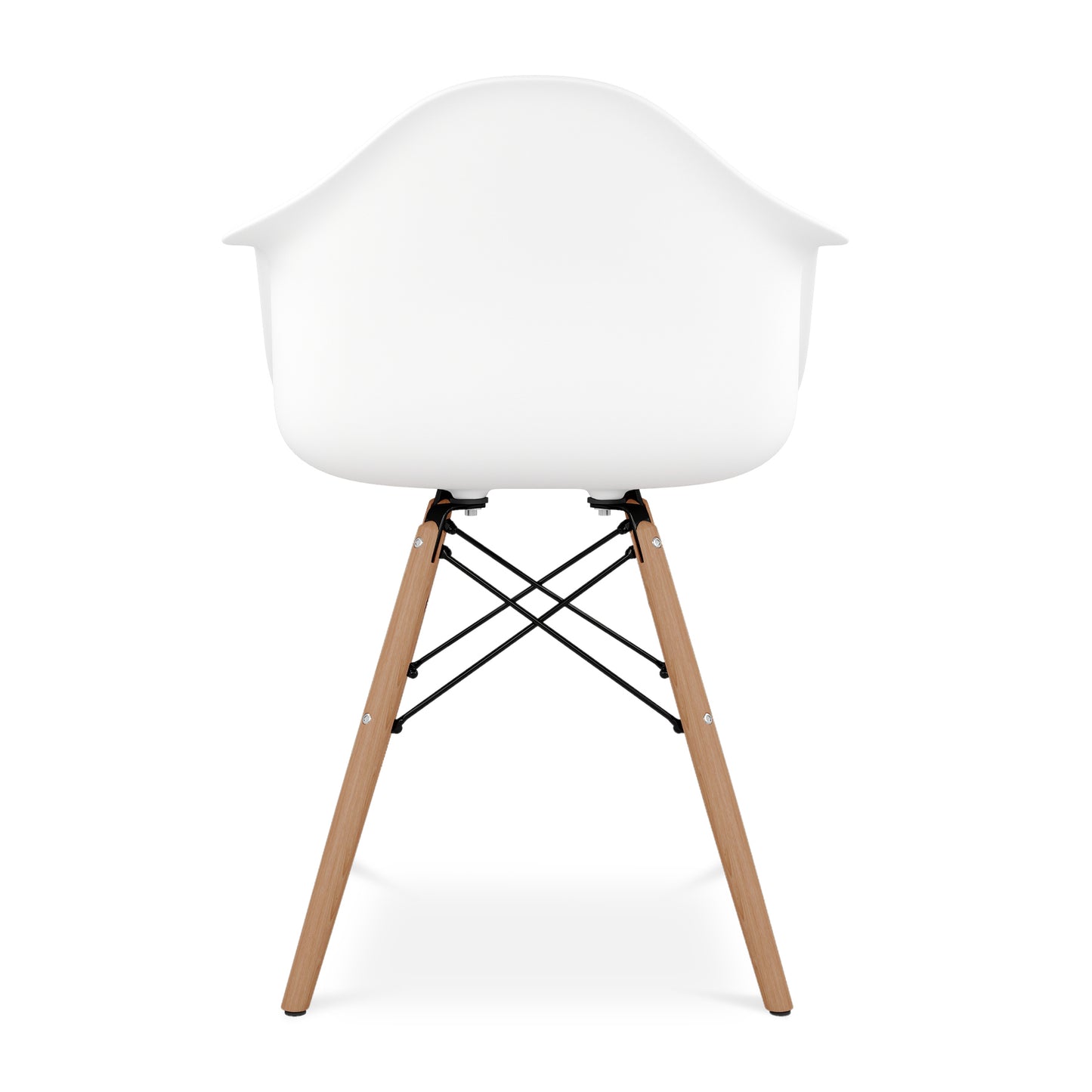 Pyramid Armchair, White