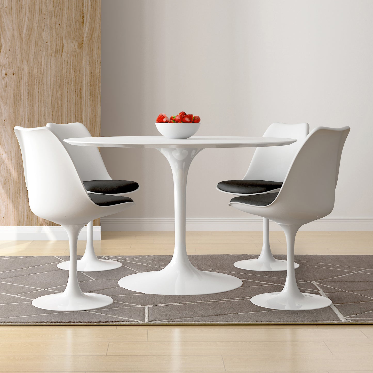 Rose Dining Chair, Black