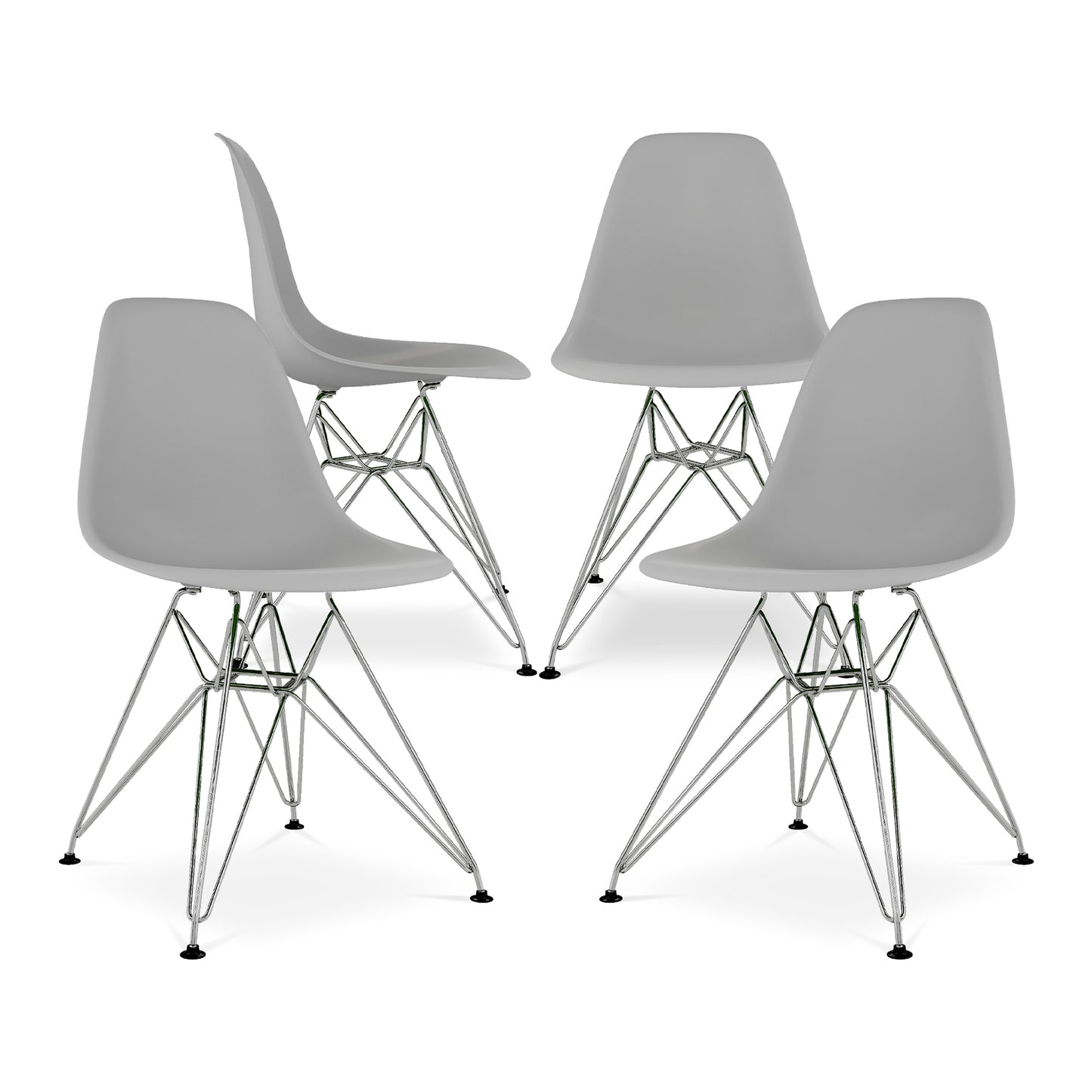 Tower Dining Chair, Gray