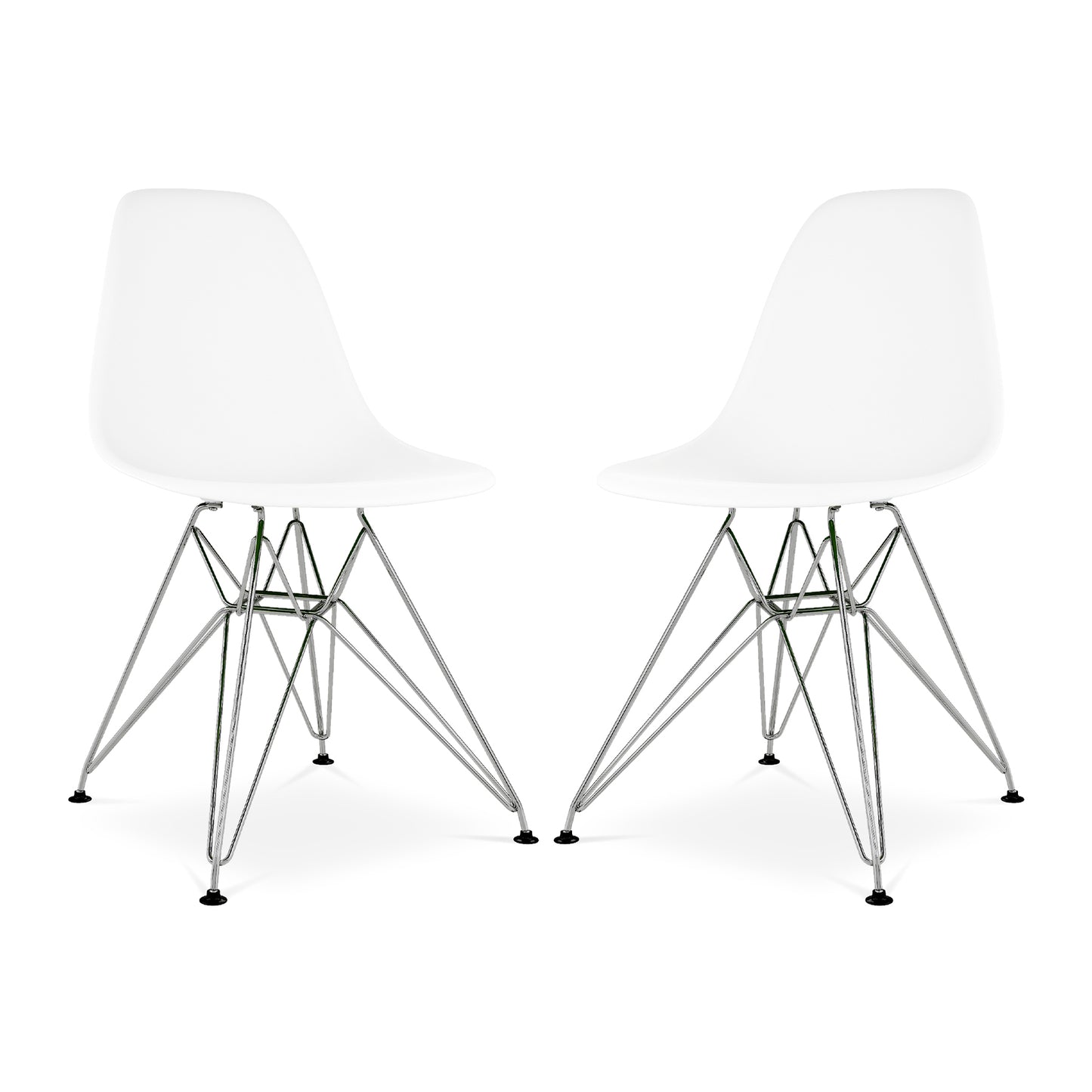 Tower Dining Chair, White