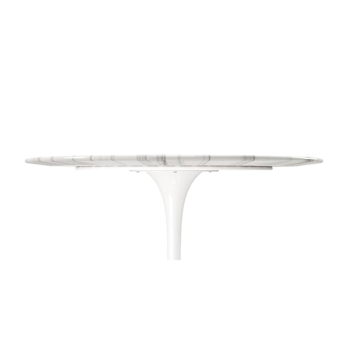 Rose 40" Round Marble Dining Table