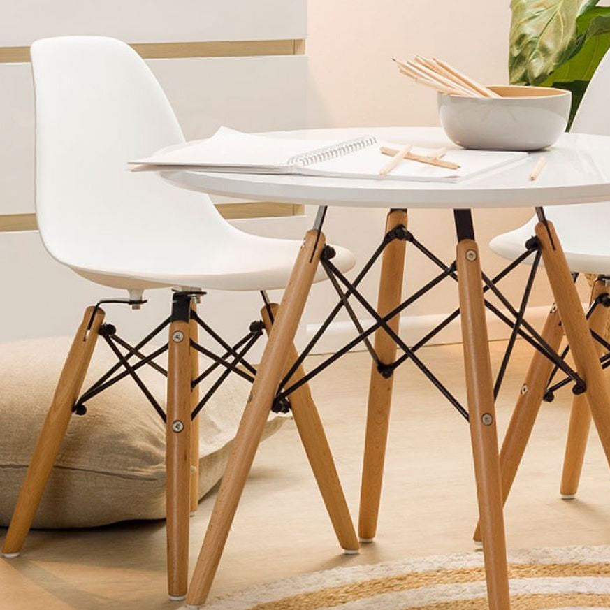 Kids Playroom Chair, White