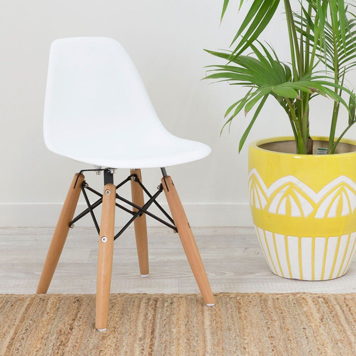 Kids Playroom Chair, White