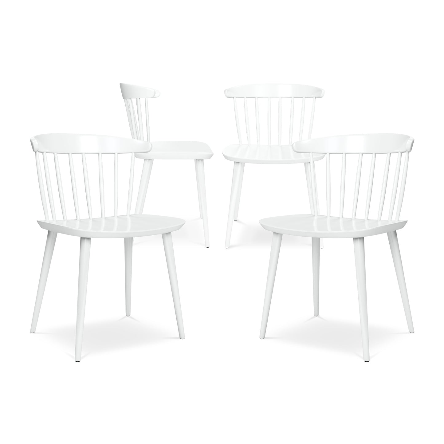 Brook Dining Chair, White