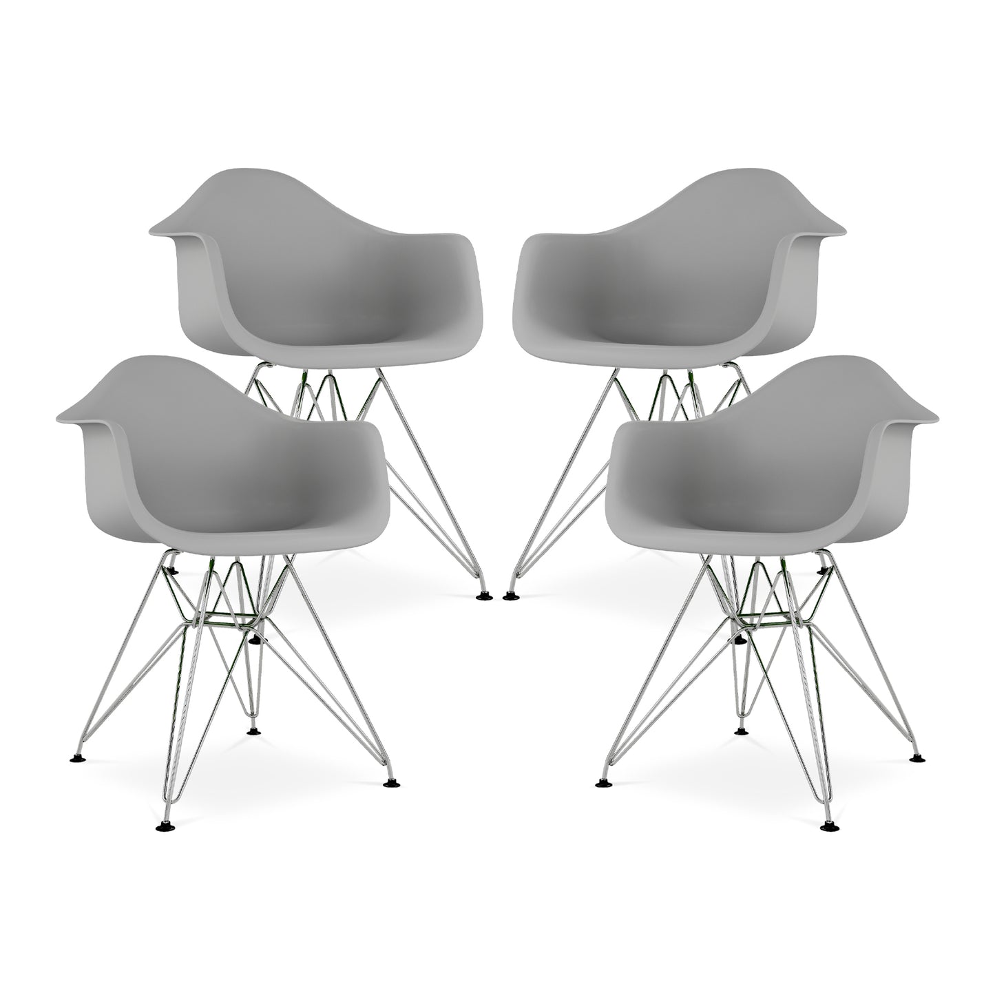 Tower Armchair, Gray