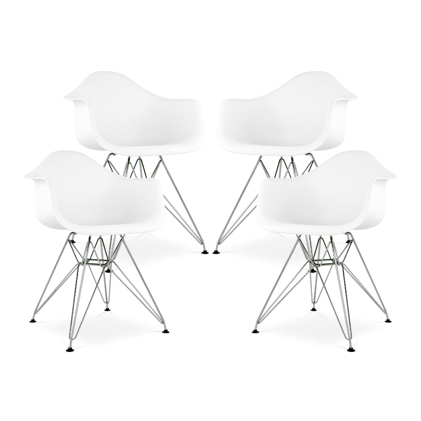 Tower Armchair, White