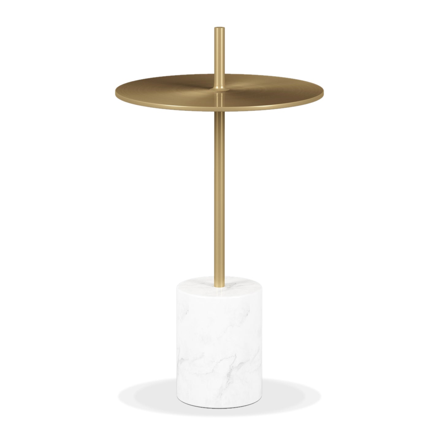 Poke Side Table, Gold