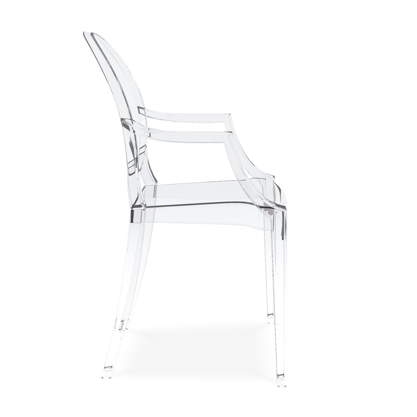 Crystal Armchair, Clear