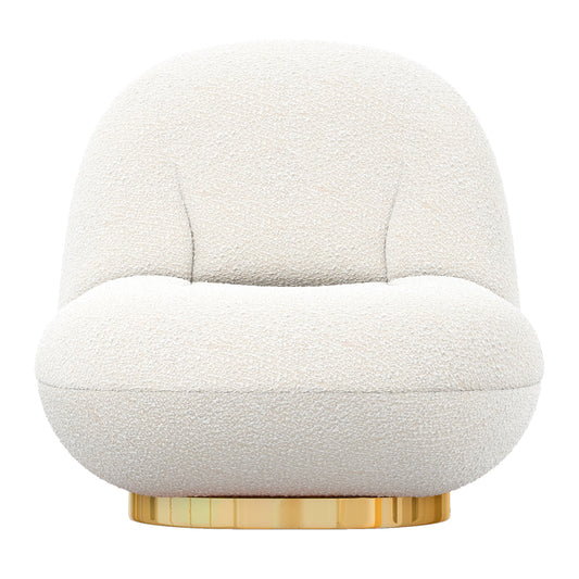 Breeze Boucle Chair, Gold