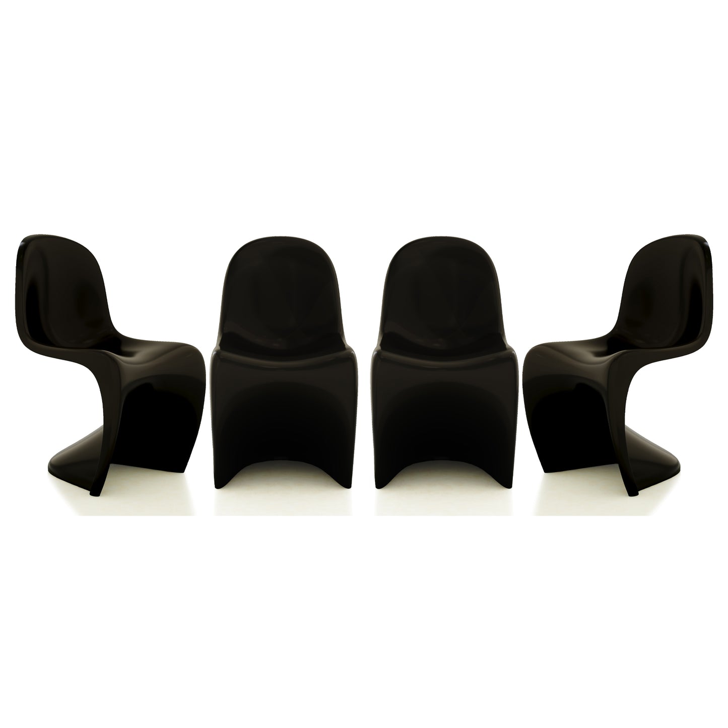 Wave Chair, Black