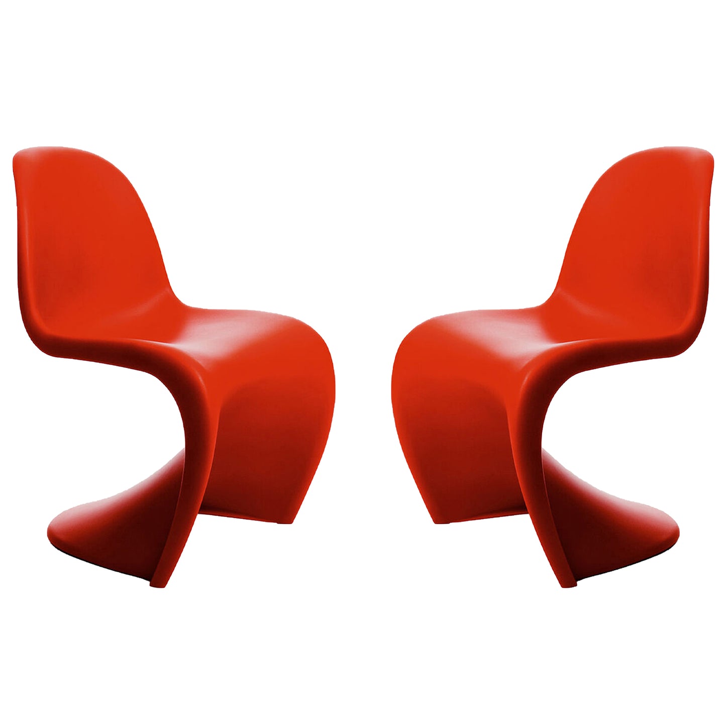 Wave Chair, Red