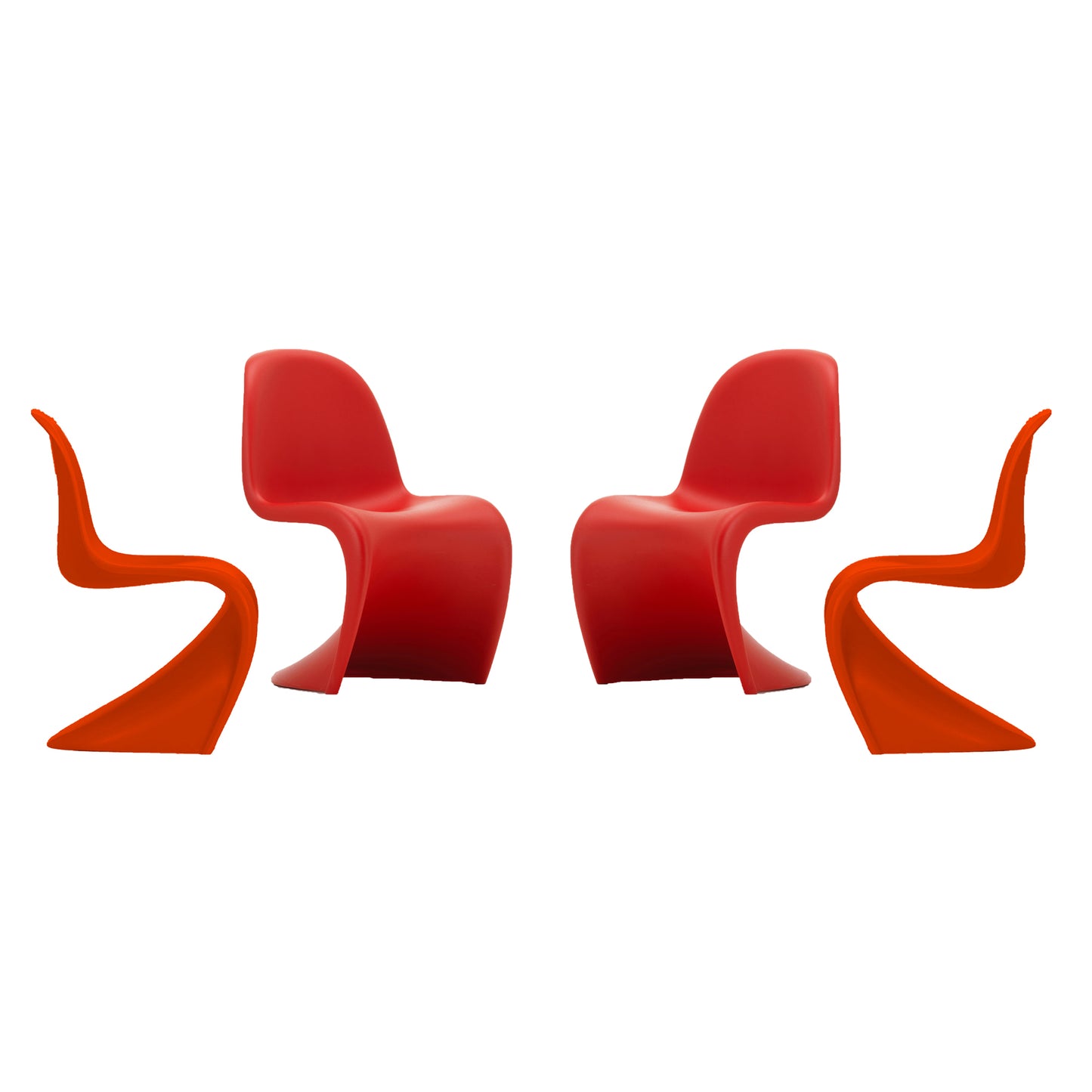 Wave Chair, Red