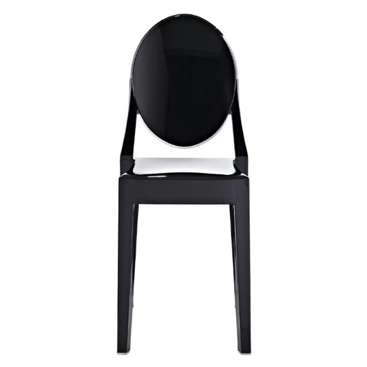 Crystal Dining Chair, Black