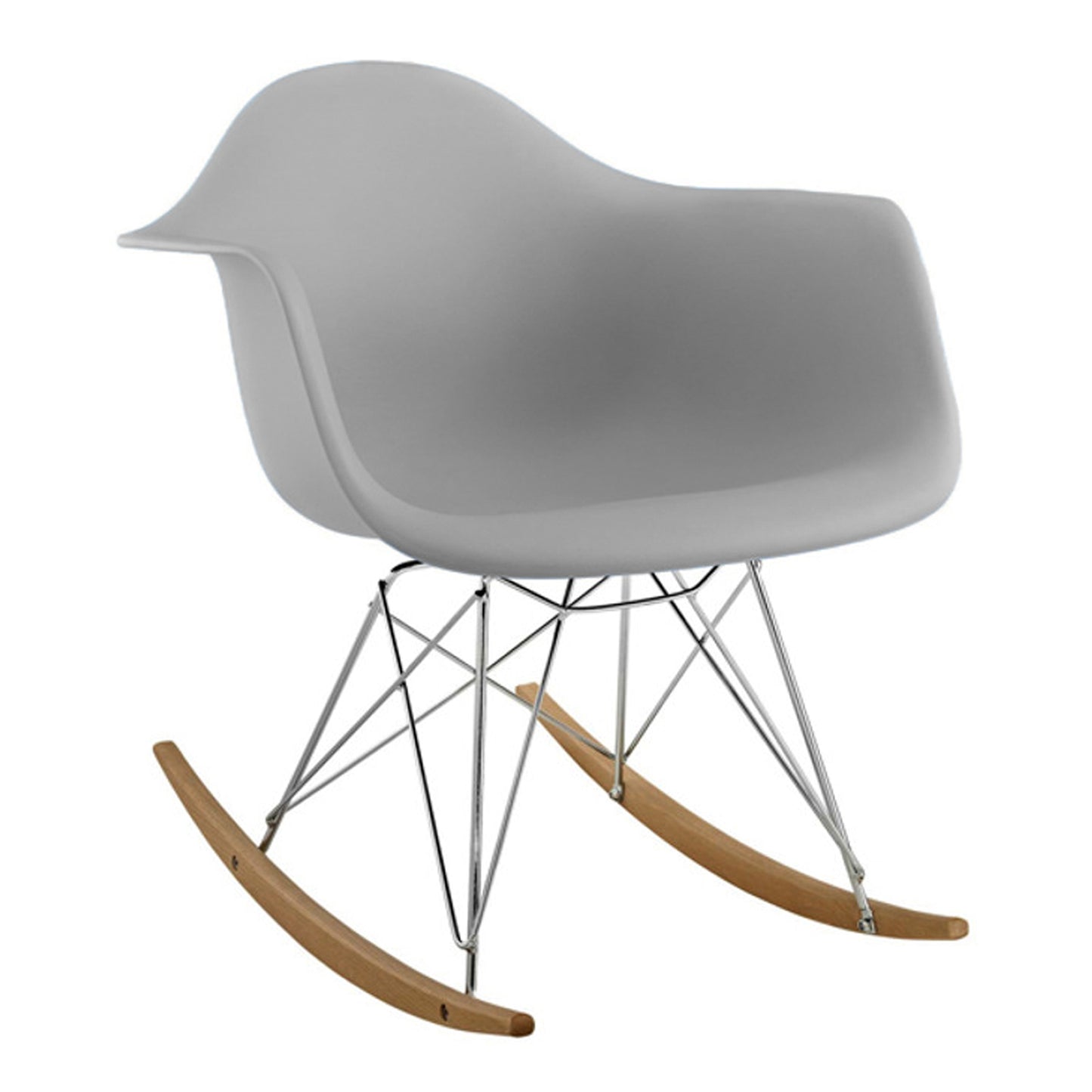 Atoll Rocker Chair, Gray
