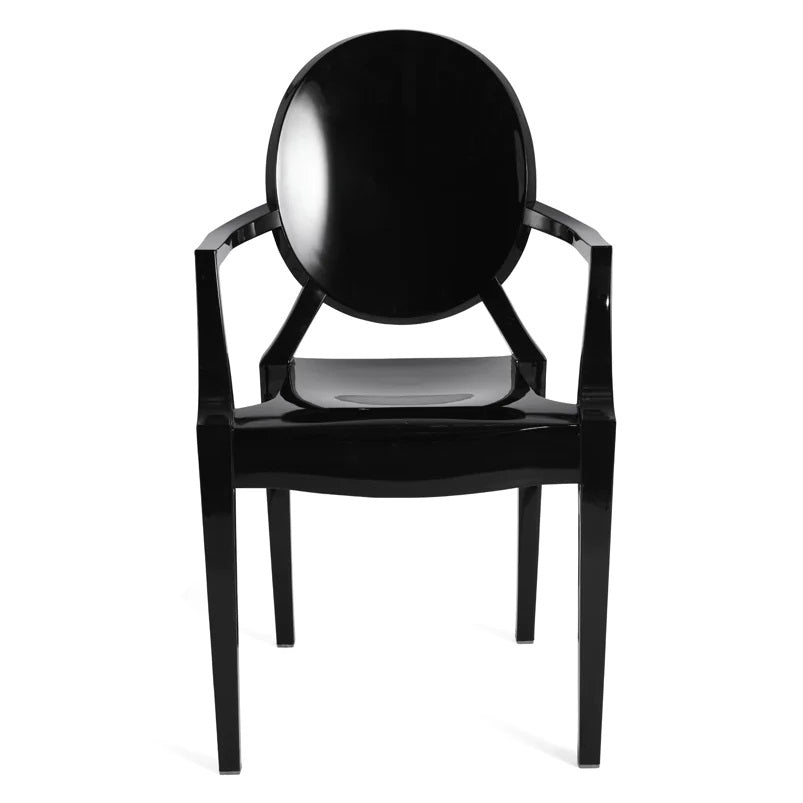 Crystal Armchair, Black