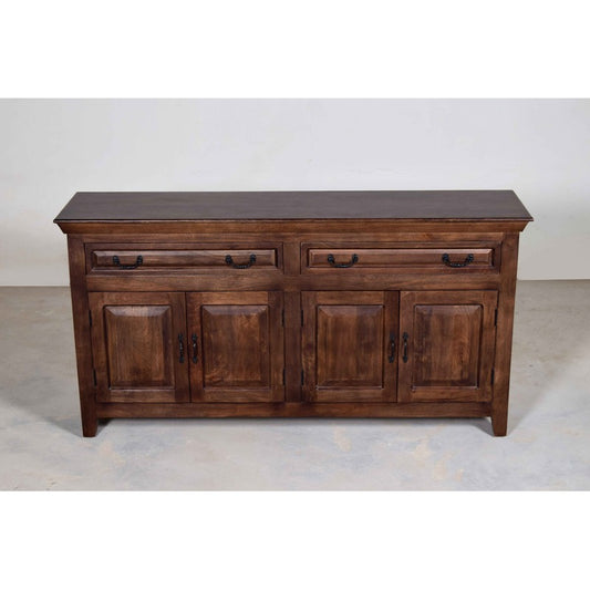 Asmine 69" Solid Wood Sideboard, Walnut