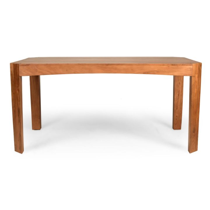 Capri Extendable Dining Table, Light Walnut