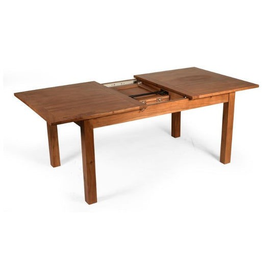 Capri Extendable Dining Table, Light Walnut