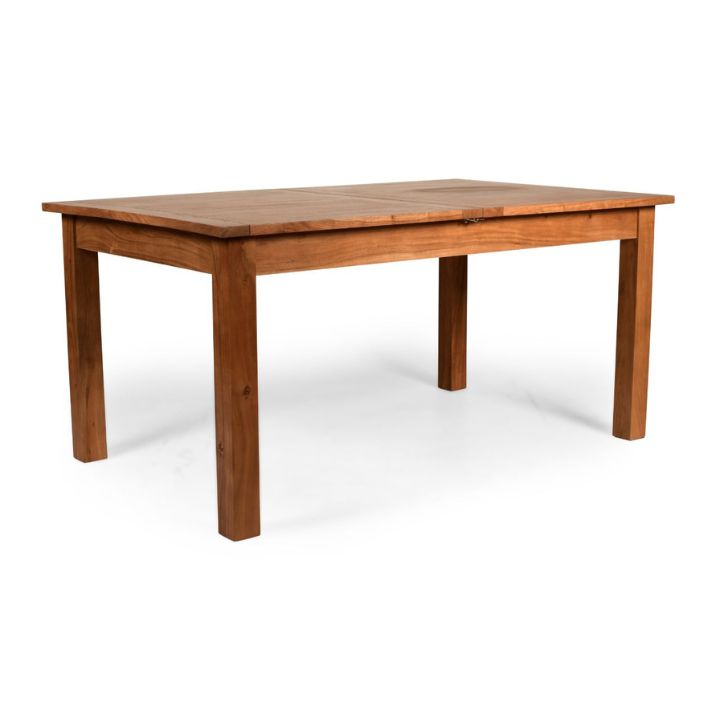 Capri Extendable Dining Table, Light Walnut