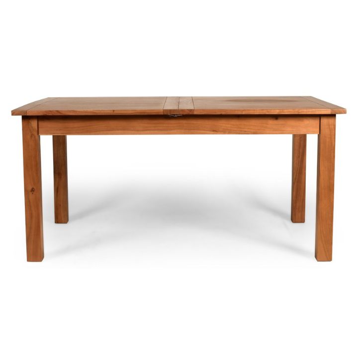 Capri Extendable Dining Table, Light Walnut