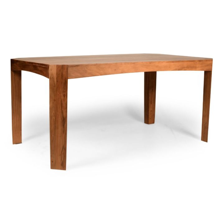 Rimini Dining Table, Light Walnut
