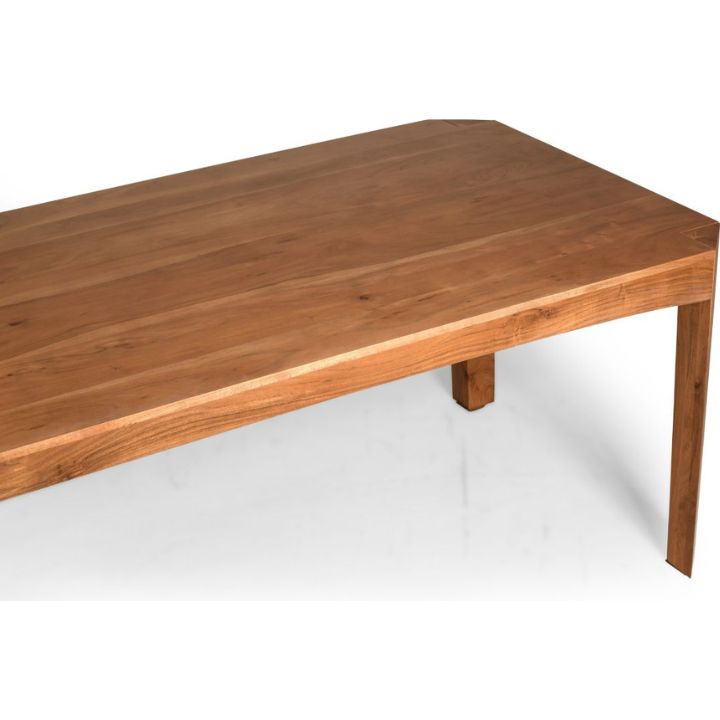 Rimini Dining Table, Light Walnut