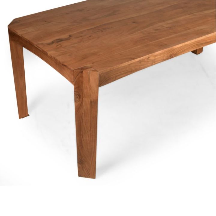 Rimini Dining Table, Light Walnut