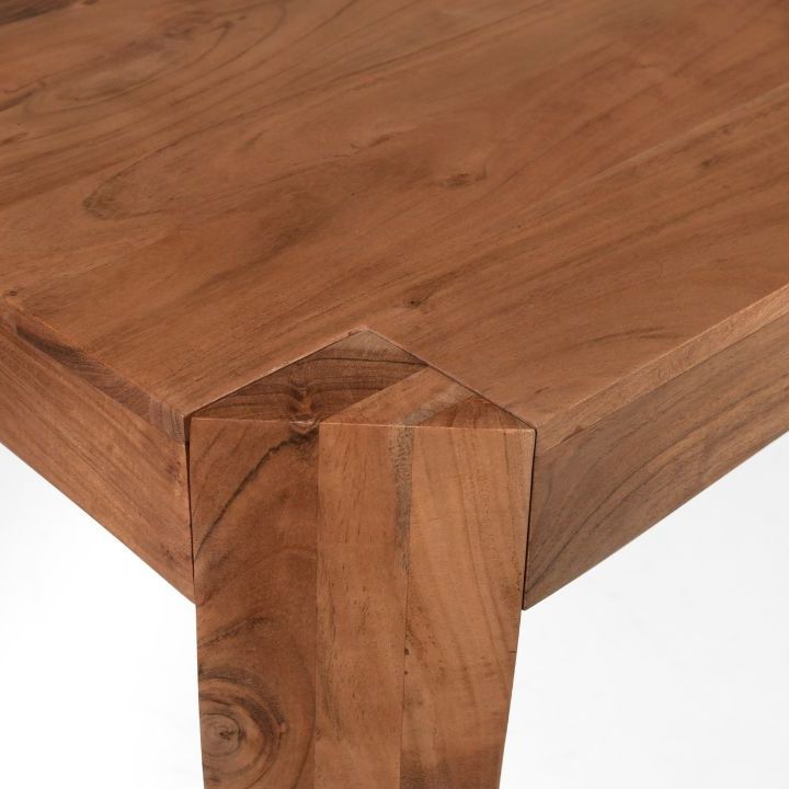 Rimini Dining Table, Light Walnut