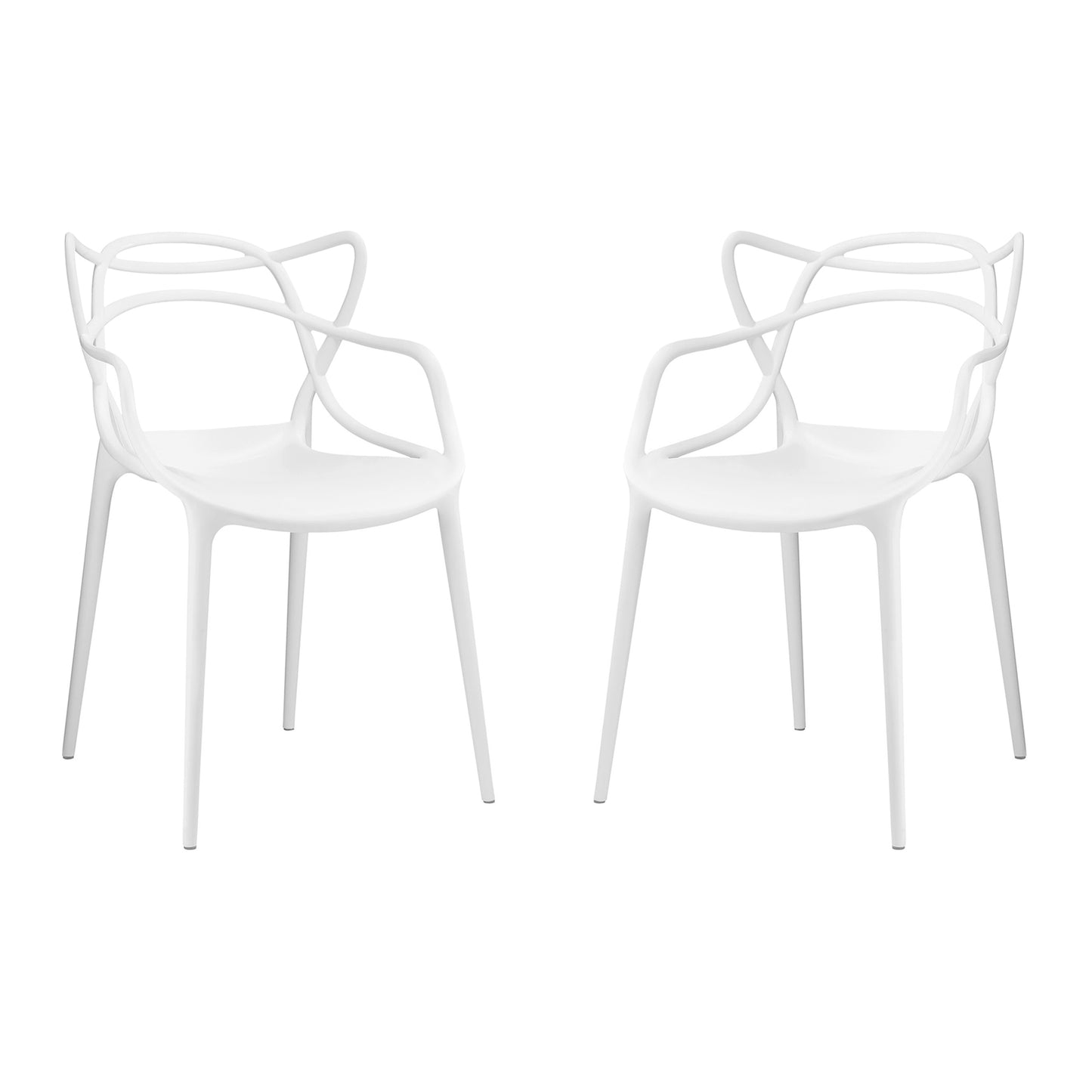 Monte Dining Chair - White