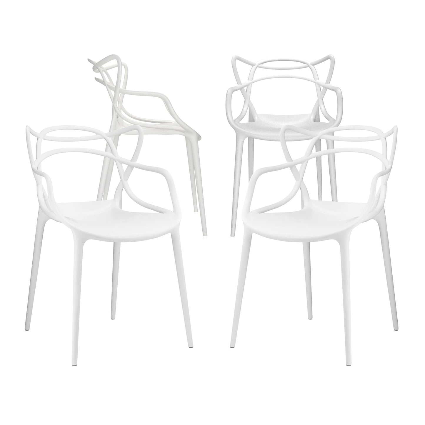 Monte Dining Chair - White