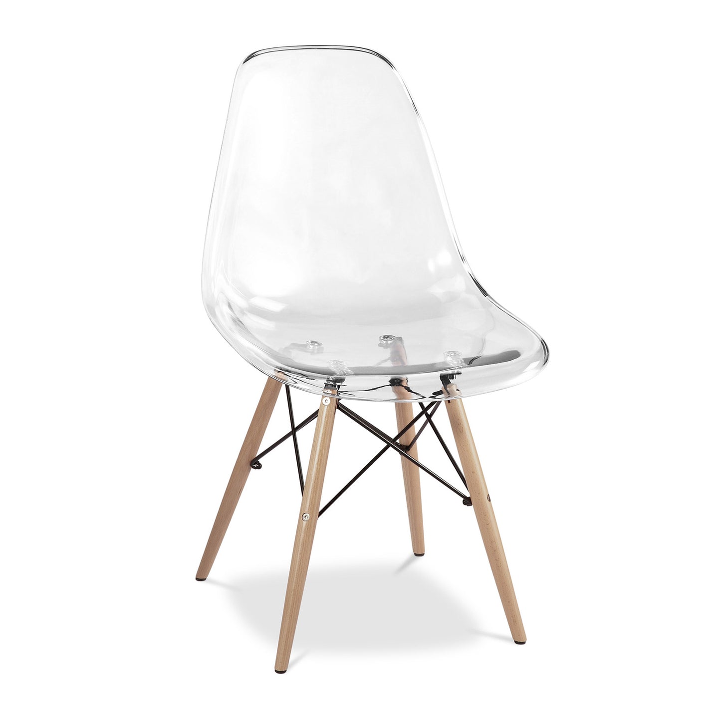 Pyramid Dining Chair, Clear