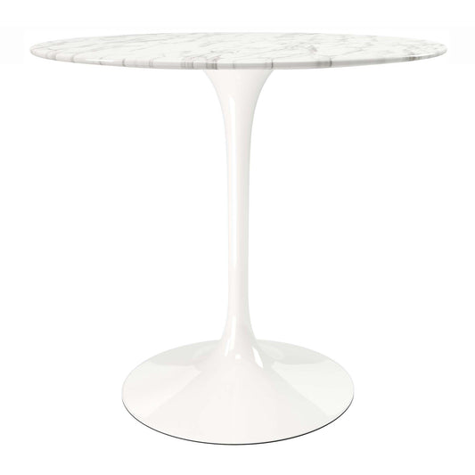 Rose 32" Round Marble Dining Table