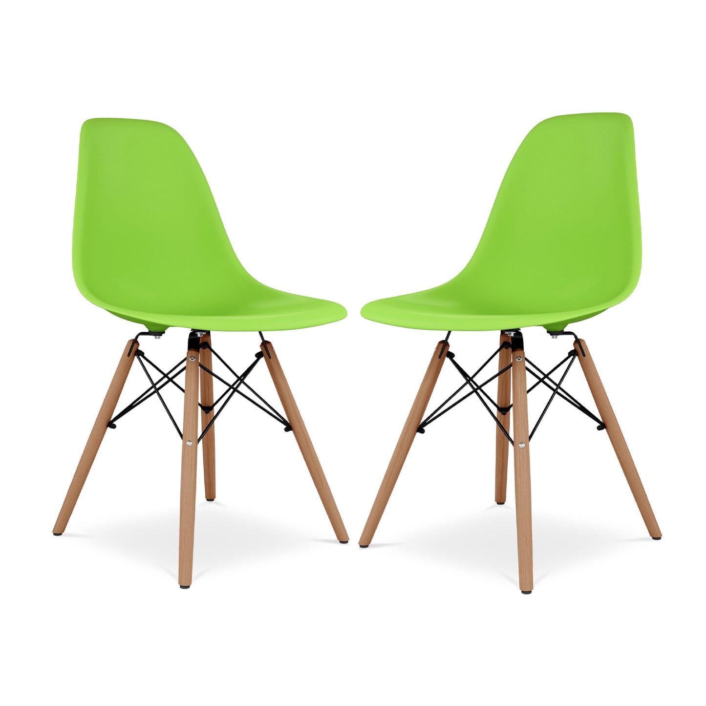 Pyramid Dining Chair, Green